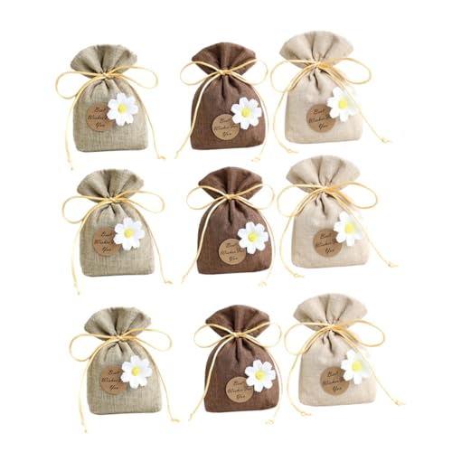 Zerodeko 9 piezas bolsas perfumadas colgantes variadas miniatura 1