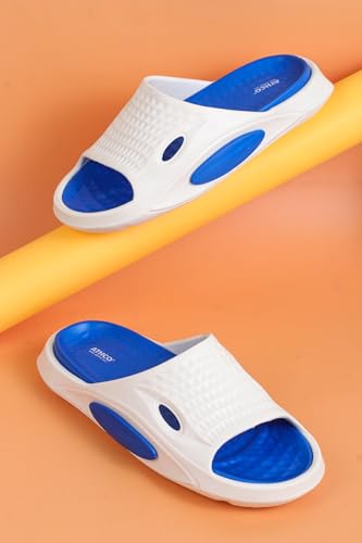 Image of Men's Acupressure Slippers & Flip-Flops | Soft Foot Massager, Lightweight, Anti-Skid, Waterproof Comfort Slippers for Men & Boys | Daily Casual Wear