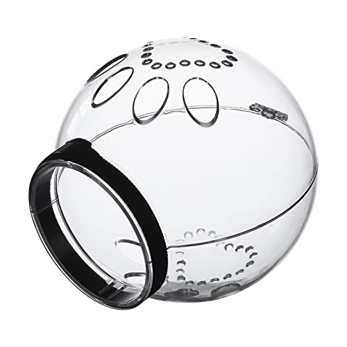 shangjia Capuche Respirante pour Chat | Cat Space Hotte Ronde - Capuche de Protection Respirante pour empêcher Les Chats de Mordre et de lécher Les Produits de Soins pour Animaux de Compagnie