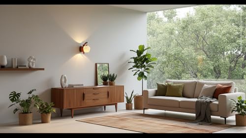 Image of Penzy Designer Modern Decorative Wall Lamp for Living Room & Bedroom | Round Indoor Wall Light for Bedside, Hallway & Home Decor | E27 Holder Wall Lamp (Without Bulb)