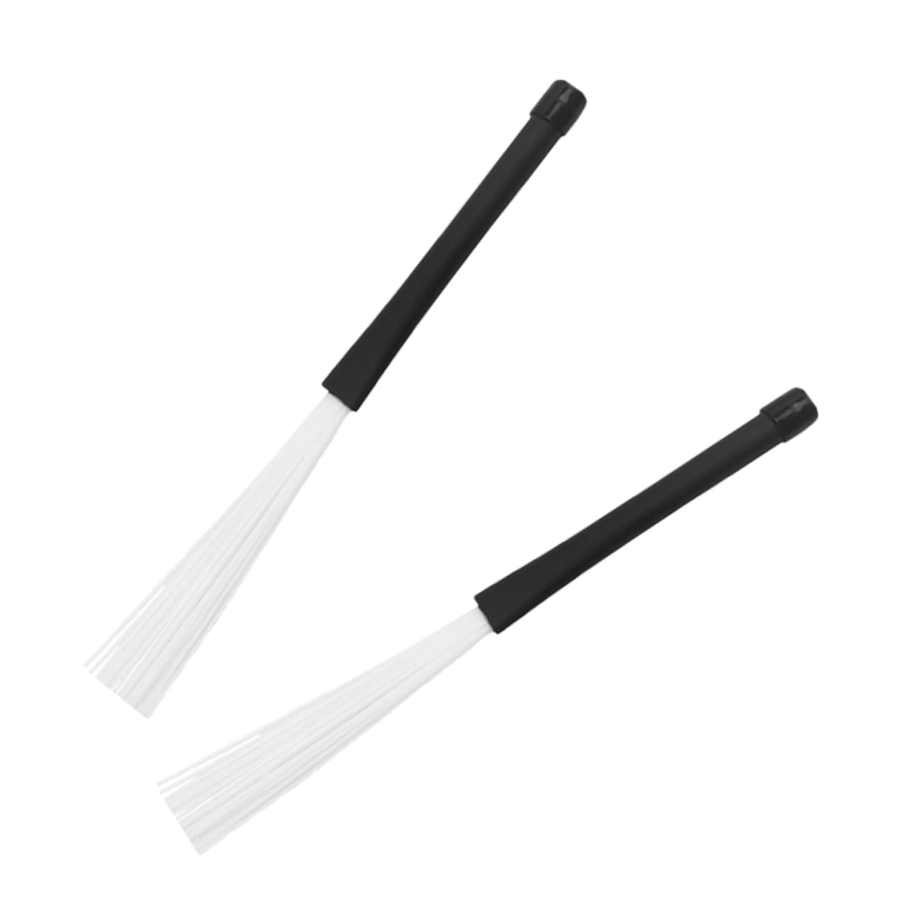 ibasenice 10piezas Cepillo De Retráctil De Nylon Para Jazz Juego De Accesorios De Percusión Para Batería Flexible y Duradero Para Músicos Escenarios Diversos