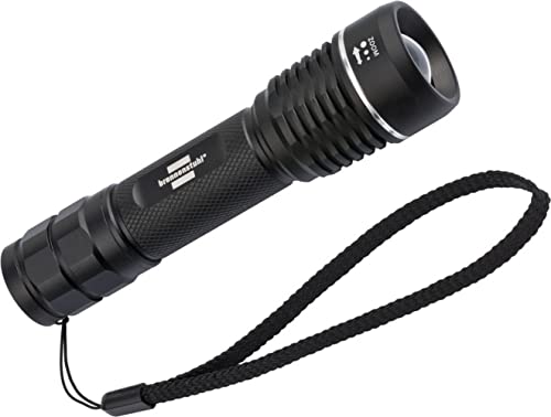 Brennenstuhl LuxPremium linterna LED recargable de enfoque TL 600 AF IP67 / lámpara de mano recargable con CREE LED (630lm, 175m, enfocable, máx. 22h de autonomía, incl. cable de carga USB)