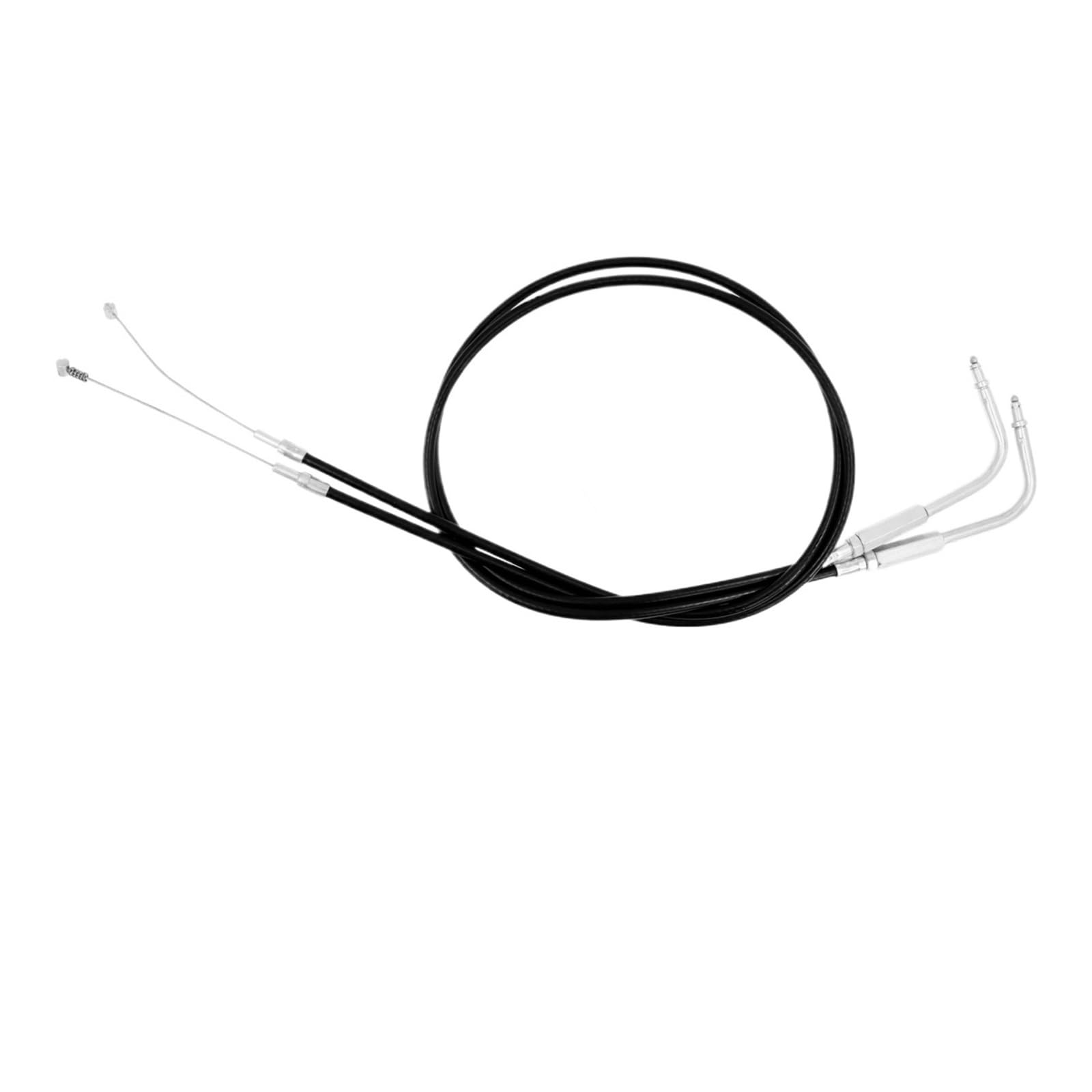 Cable de Acelerador Alargado for Motocicleta Línea de Embrague 900 1000 1100 1200 1300 1500 mm Compatible con Harley Sportster Dyna Softail Touring | 90CM Throttle Cable