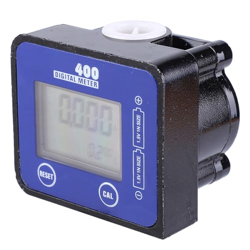 Débitmètre de carburant LCD 1/2 pouce en alliage d'aluminium
