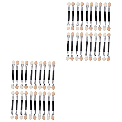 Didiseaon Eye Shadow Brushes 40 Pcs Latex Eye Shadow Stick Cosmetic H3210 Eyes Plastic