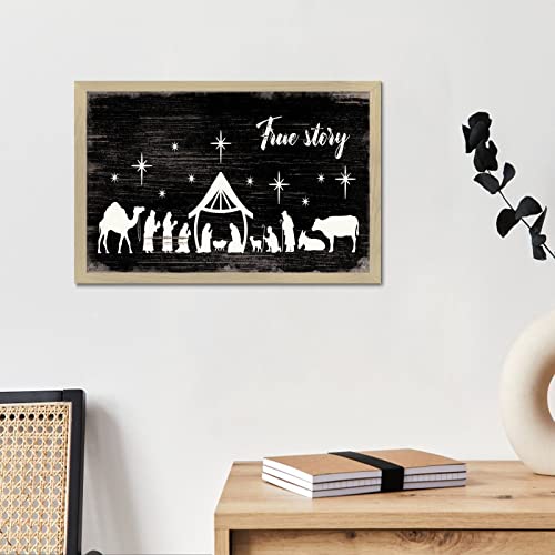 Décoration murale pour chalet de Noël : créez une ambiance magique avec notre panneau en bois