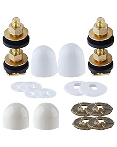 Ifealclear WC-Bodenschrauben-Set iftfloor-cap-steel