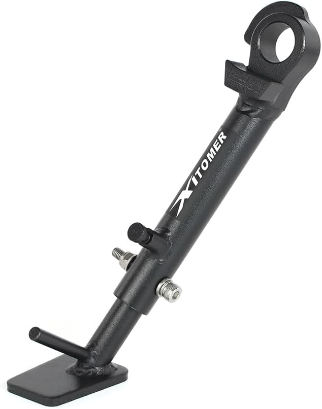 Xitomer 0-3’’ Motorcycle Adjustable Side Stand Compatible with YZF-R6 2006-2023, YZF-R6 RACE 2024-2026 Adjustable Kickstand Compatible with YZF-R6 2023, YZF-R6 RACE 2025