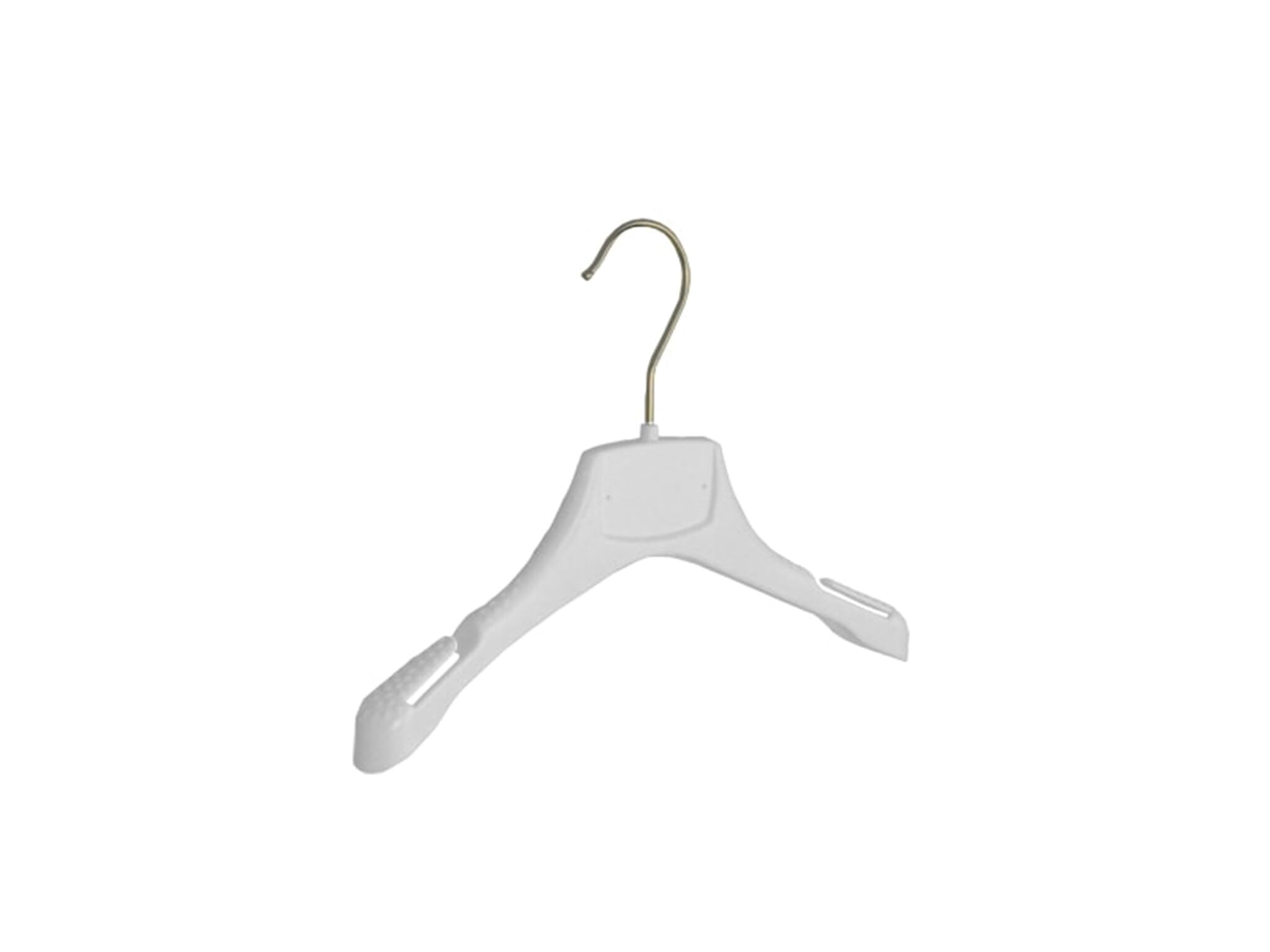 Kleiderbügel, Mantelbügel, Kostümbügel, Jackenbügel, 50er Set, Kunststoff, Weiß, Jacke, Anzug, Breite Schulter, 360° Drehbarer Haken, 28 cm (MRA28_01/50)