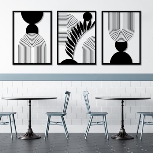 Décoration murale en métal vert sauge : style bohème pour salon