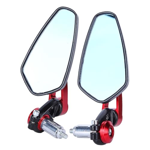 Rétroviseurs moto guidon 22mm éliminez les angles morts avec ces miroirs de bout de barre