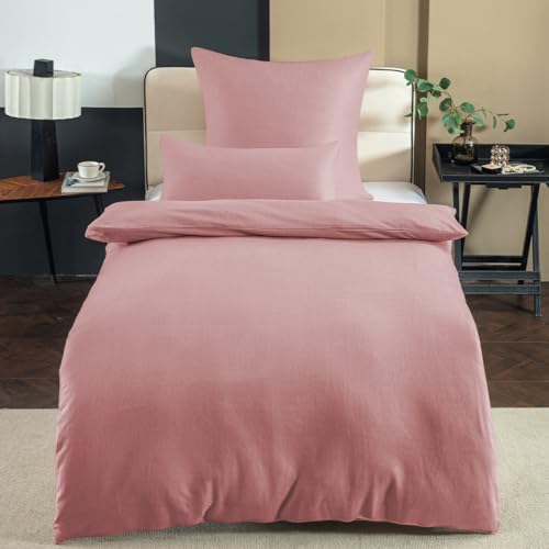 Nesture Winter Warme Thermo Fleece Bettwäsche 135x200, Kuschelig...