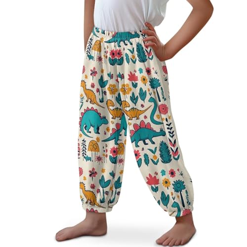 Renewold Kids Loose Sweatpants Girls Dance Yoga Trousers Boys Jogger Pants Casual Lounge Pants Sport Activewear