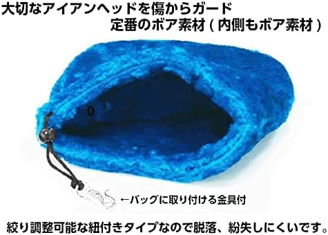 Lynx リンクス ゴルフ ノーロゴ ボア アイアンカバー アイアンフード 4枚目