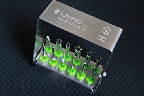 Dental Implant Perceuses Organisateur HP RA Holder Case FG stérilisation Bur outil