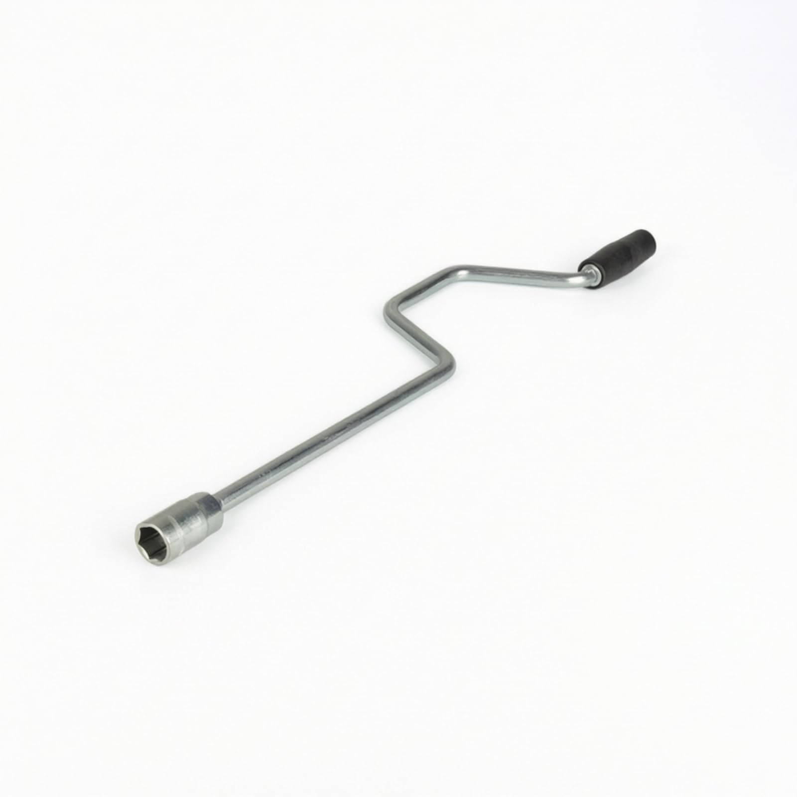 Manovella con Attacco da 19 Mm Robusta, Zincato, 1 Pezzo, 60 Cm