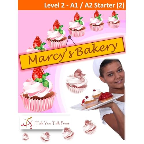 Marcy's Bakery Audiolibro Por I Talk You Talk Press arte de portada