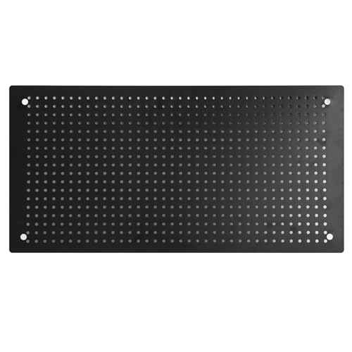 Image of DEWEL Wall Organizer Peg Board, Metal Pegboard Panels with Accessories