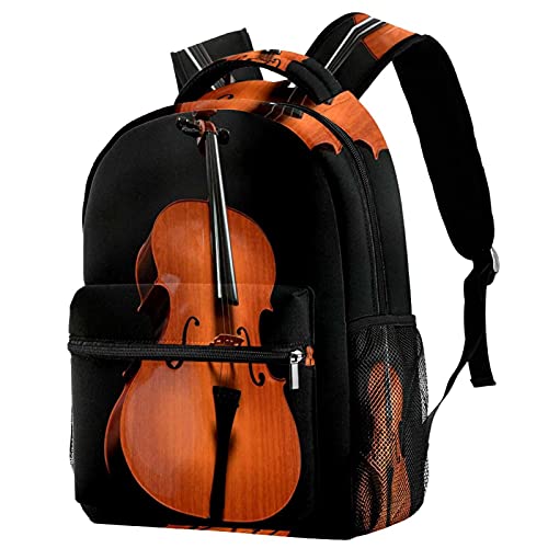 Sac à dos pour violoncelle avec un porte-bouteille pratique pour enfants