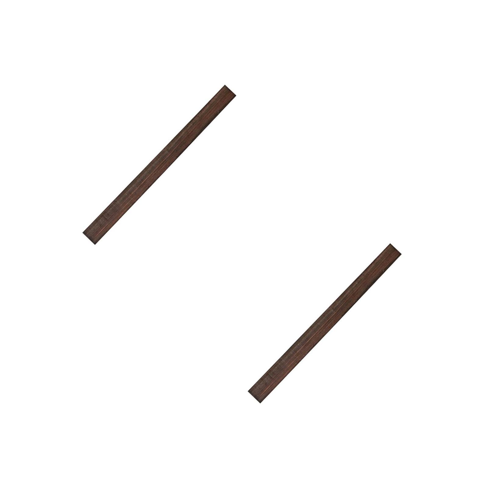 VICASKY 2stücke Praktisches Gitarren Griffbrett Aus Rosewood Langlebiger Ersatz Für Gitarrenhals Für Akustikgitarren Und Ukulelen Zubehör Für Musiker Und Anfänger