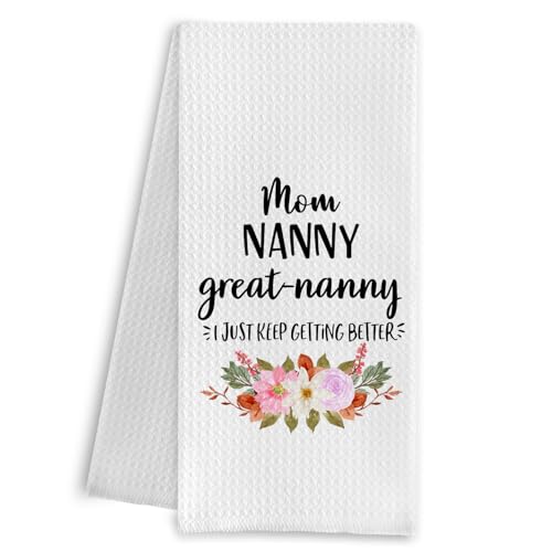 Qpenm Great Nanny Grandma Gifts Lb`^IAcւ̔DP̂m点 pfBbVeB[^IȂȑcւ̃MtgALb`oX[pnh^IA16x24C`