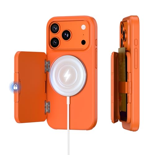 Blocage RFID iPhone 17 Pro étui portefeuille anti-chute et béquille vidéo
