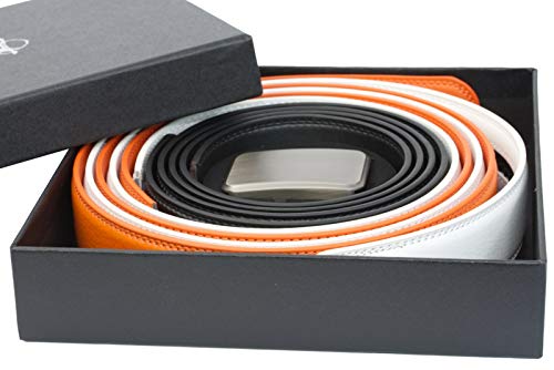 Joseph Elliott Belts Men's Genuine Leather Ratchet Adjustable Golf Belt, College Inspired Colors3