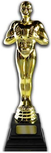 Golden Award Lifesize Statue Cardboard Cutout