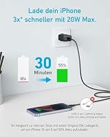 Anker 20W USB C Ladegerät, Netzteil USB C, PD Schnellladegerät Doppelpack – Ansicht 4