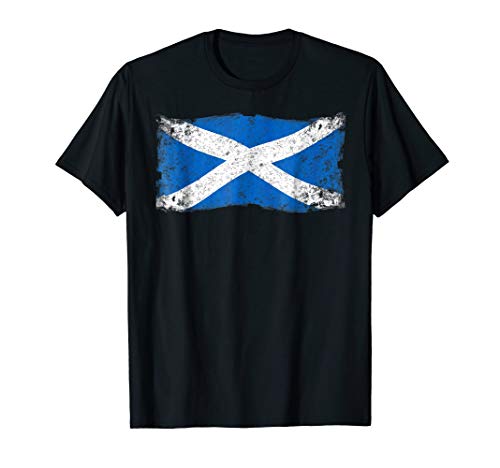 Scotland Scottish Vintage National Flag Retro TShirt