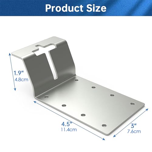 Équerre d'angle pour poteau T en acier haute résistance structurel - 7
