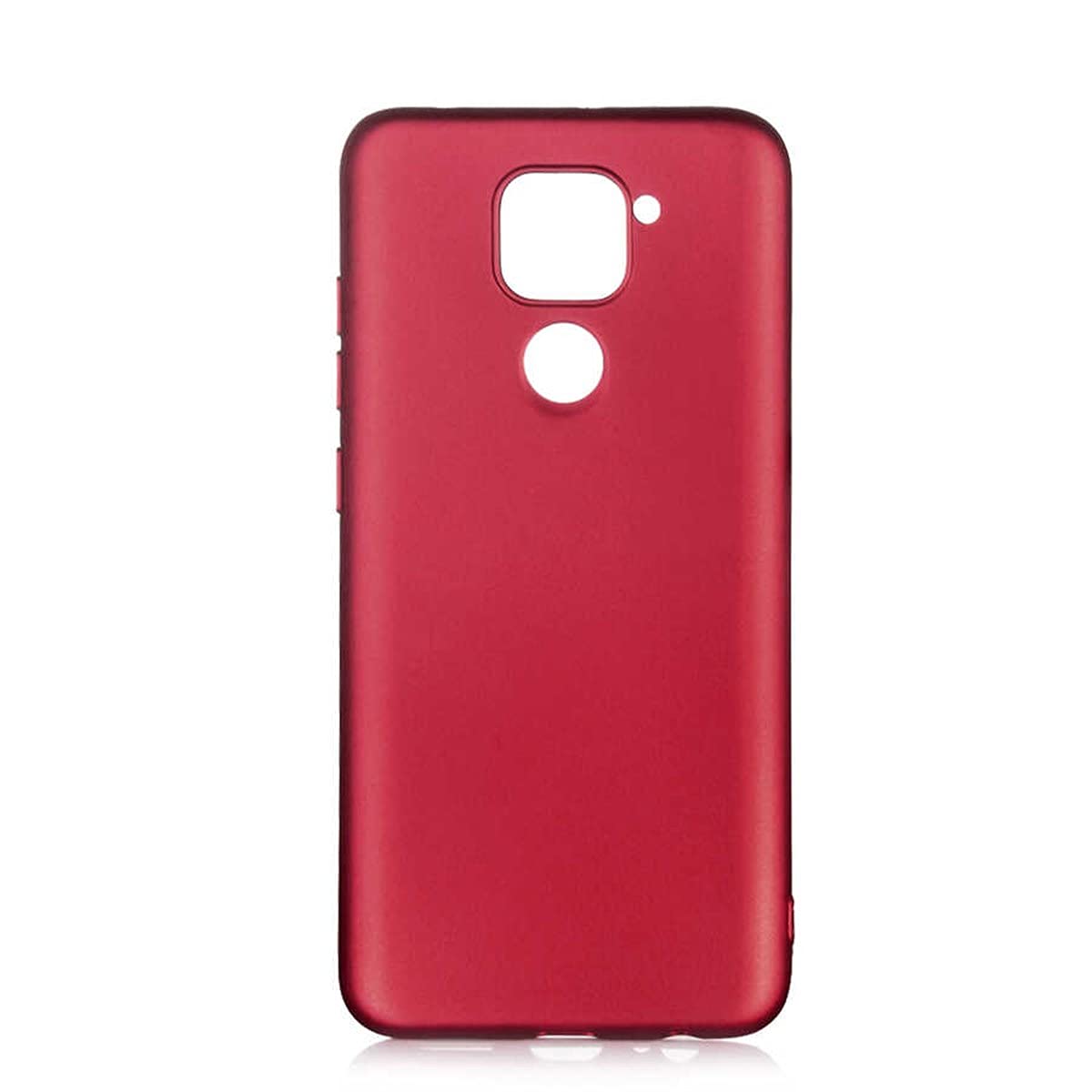 Zore Xioami ile uyumlu Redmi Note 9 Kılıf Premier Silikon Kapak Mürdüm