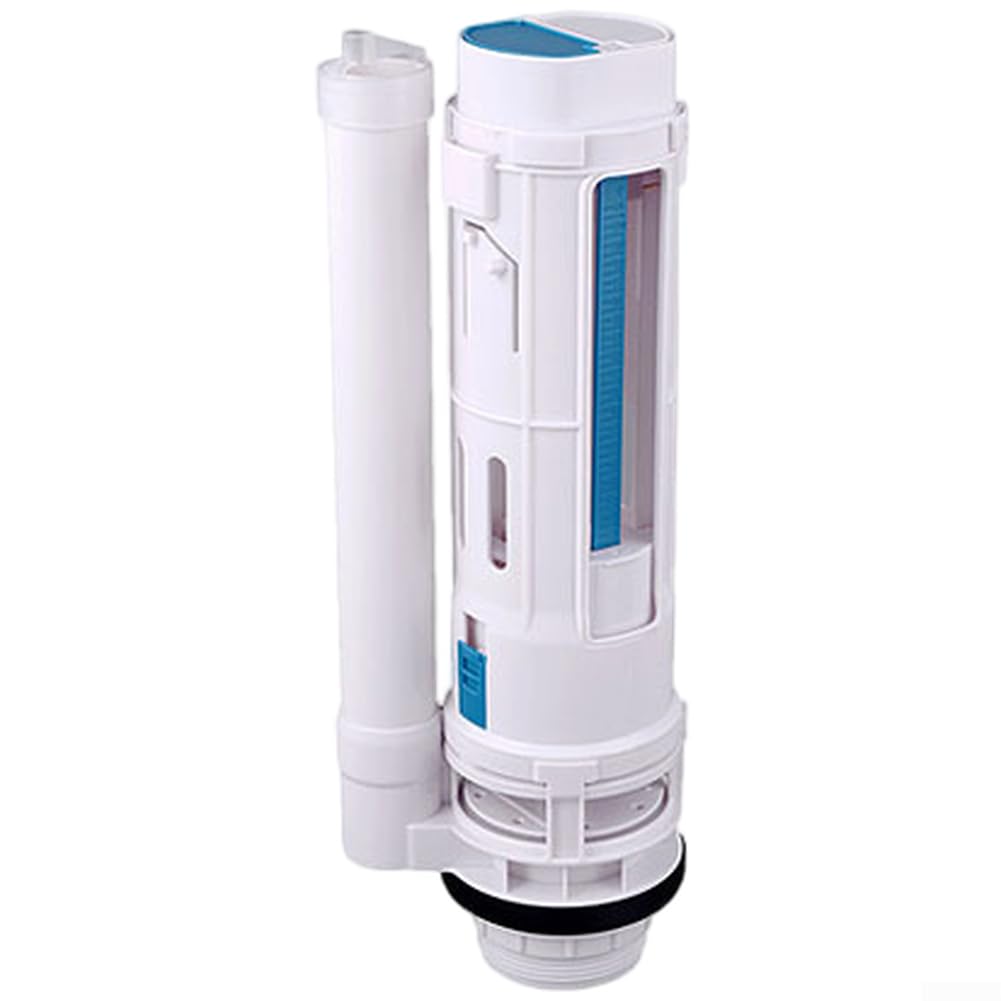 Yelvera Dual Flush Valve for Toilet Tanks with ABS Build and Adjustable Flush Volume to Support Water Conservation (Split 29CM)