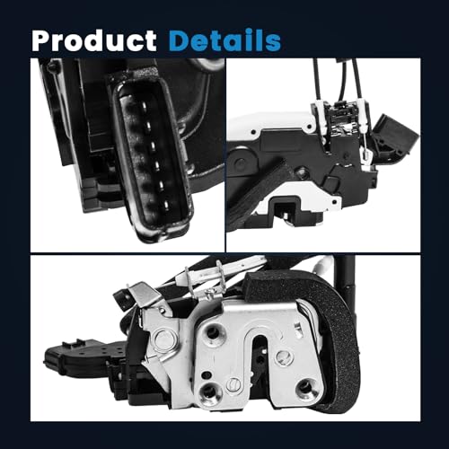 Image of KELOKE Door Lock Latch Actuator Assembly Compatible with Nissan Versa 2010 2011 2012 - Front Left Driver Side, Replaces# 80501ZN90A