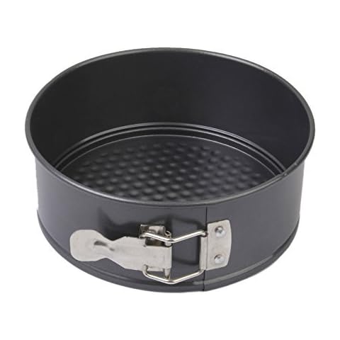 Gabkey 7 inch Springform interlocking and leak-proof seal carbon Cake Springform Pan Cover