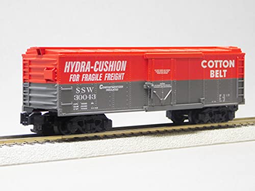 M.T.H. Electric Trains American Flyer (AF) Cotton Belt Insulated BOXCAR #30043 S Gauge 2219371