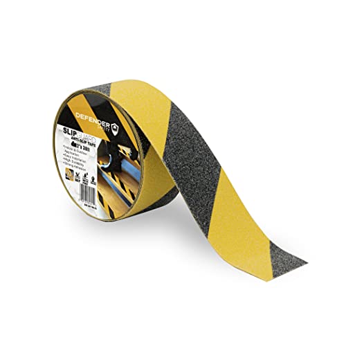 Defender Safety Slipguard™ Anti-Slip Floor Tape. 60 Medium Grit, Waterproof, Easy Installation, Indoor And Outdoor Applications. #TOP22