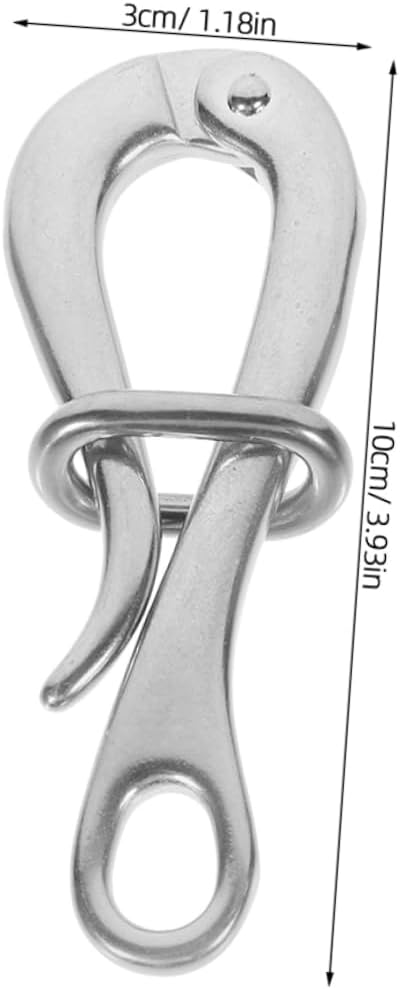 Quick Release Hook Convenient Boat Hook Portable Boat Hook Sailing Boat Yacht Hook Stainless Hook Heavy