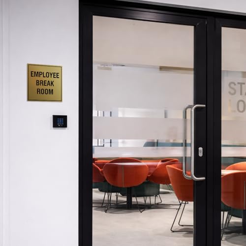 Panneau de salle de pause pour signalisation claire des bureaux