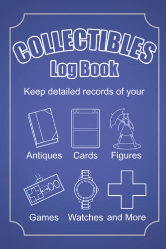 Collectibles: A personal log book for action figures, anime figures, antique books, autographs, board games, cards, comic books, LPs, movie posters, video games, watches, and much more (128 pages) image 2