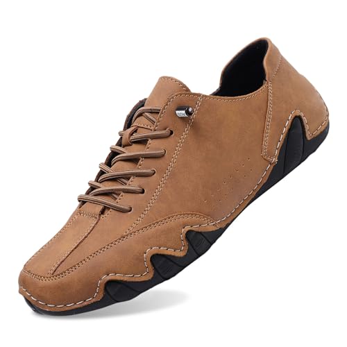 Barefoot Shoes Vogany Breathable Orthopaedic Ergonomic Orthopaedic Barefoot Shoes Men's Sneaker (Brown, 10)