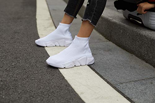 Image of Casbeam Men's Running Knit Comfortable Lightweight Breathable Casual Sports Shoes Fashion Sneakers Slip-On Walking Shoes