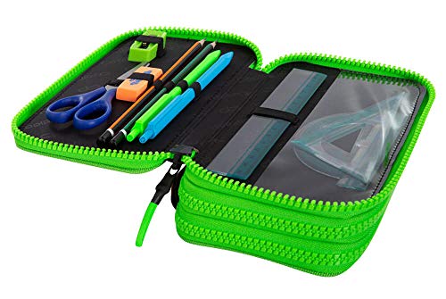 COOLPACK 3-komorowy C67199 44-częściowy piórnik z uchwytem blokowym