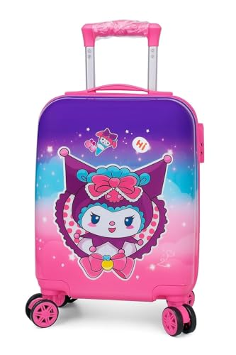 Image of ADSON Abs Kids Trolley 360 Rotating Luggage 360 Wheels Non-Breakable Exclusive Edition 20 Inch Kids Hardsided Suitcase with 4 Wheels, 360 Wheel Travel Trolley Bag