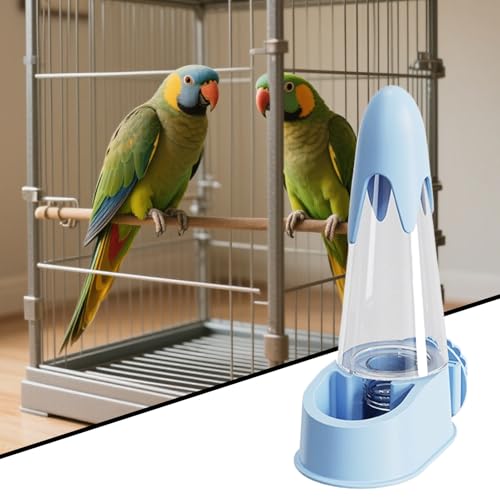 Ylnailky Vogeltränke - Automatischer Wasserspender Für Vogelkäfig - Einfache Montage Trinklösung Für Sittiche Nymphensittiche Aras Kanarienvögel Und Andere Ziervögel