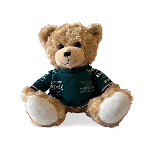 Oso de Peluche Aston Martin F1 de 28 cm para Fans del Automovilismo