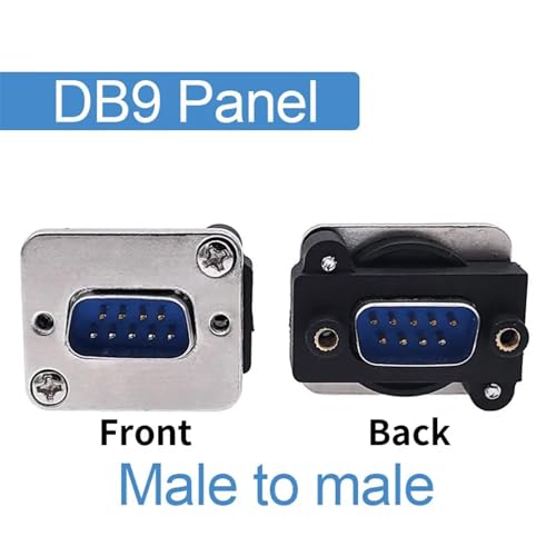 Conector DB15 a VGA Hembra para Organizar Cables en Paneles DB9 2