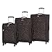 Produktbild it luggage 3 Piece Set of Rosette 4 Wheel Lightweight Soft Suitcases Koffer 80 Centimeters 260 Mehrfarbig (Leopard Print)