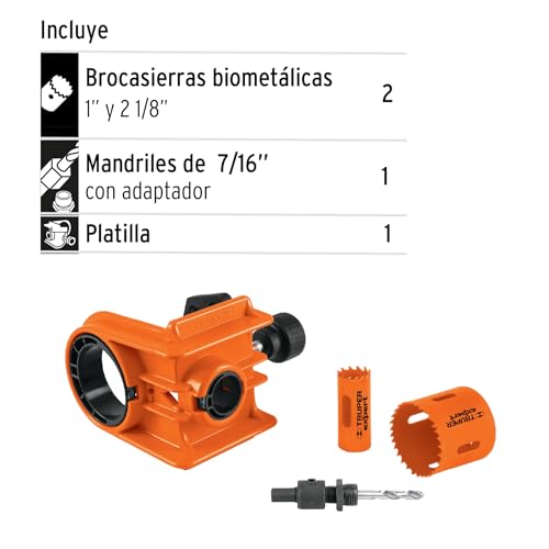 Plantilla para instalar cerraduras 3 plantilla para instalar cerraduras marca Truper Expert (3)