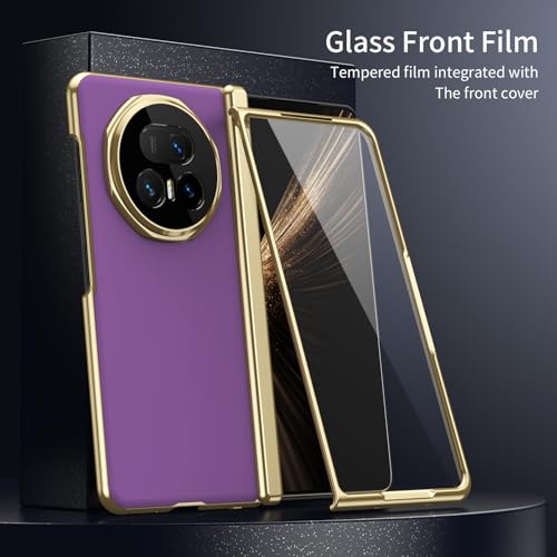 Coque Honor Magic V5 antichoc avec protection de charnière articulée en or